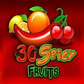 30 Spicy Fruits casino game by Amusnet Interactive – featured logo at SkyHills Casino