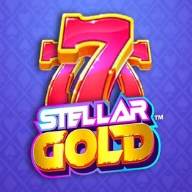 Stellar Gold logo by Snowborn Games at SkyHills Casino