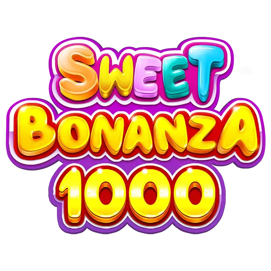 Sweet Bonanza 1000 online game logo by Pragmatic Play on absart.nl